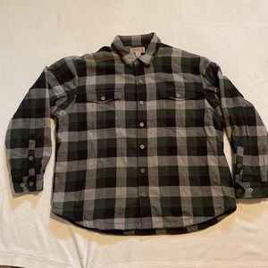 Men's Flapjack Fleece-lined Relaxed Fit Shirt Jacket